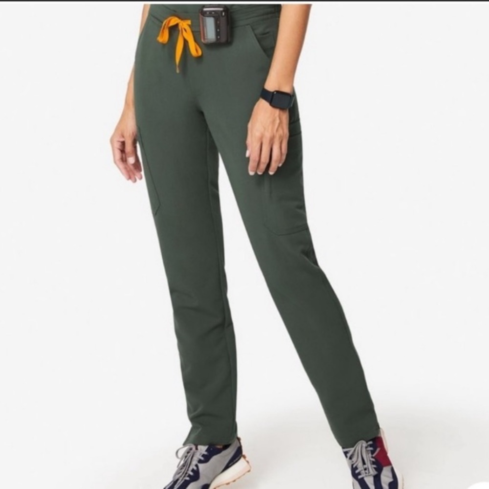 Figs moss Yola scrub pants